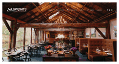 Desktop Screenshot of millwrightsrestaurant.com